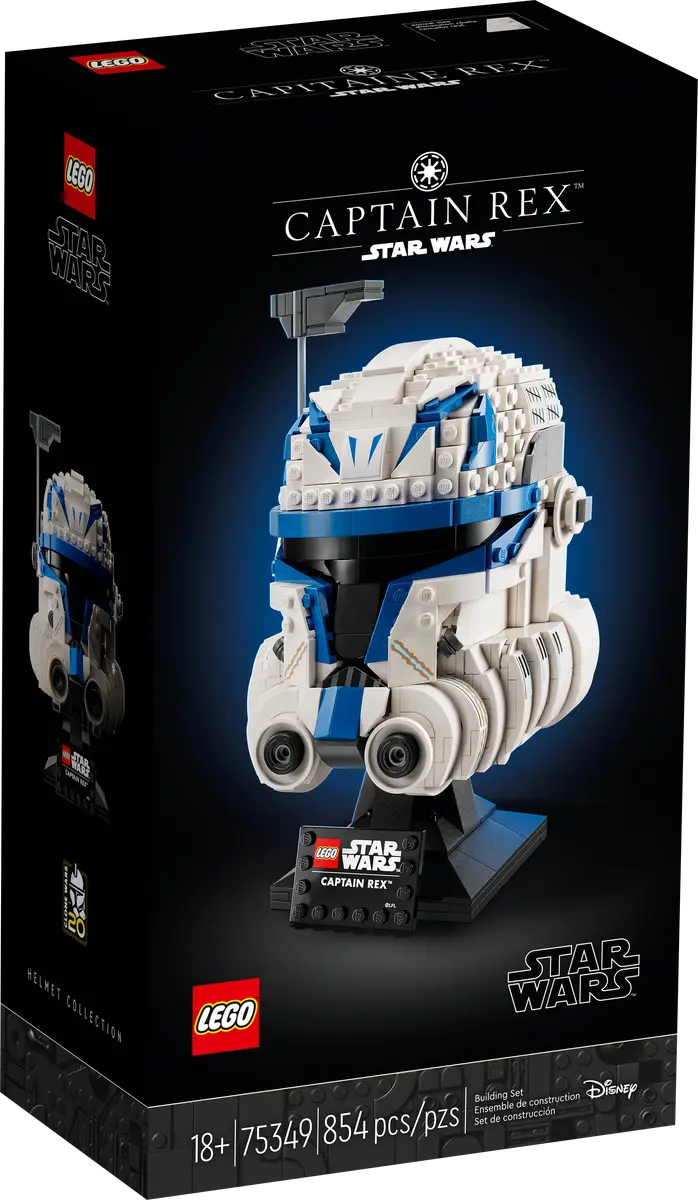 Lego Captain Rex Helmet - 75349 - Star Wars - 854 pcs